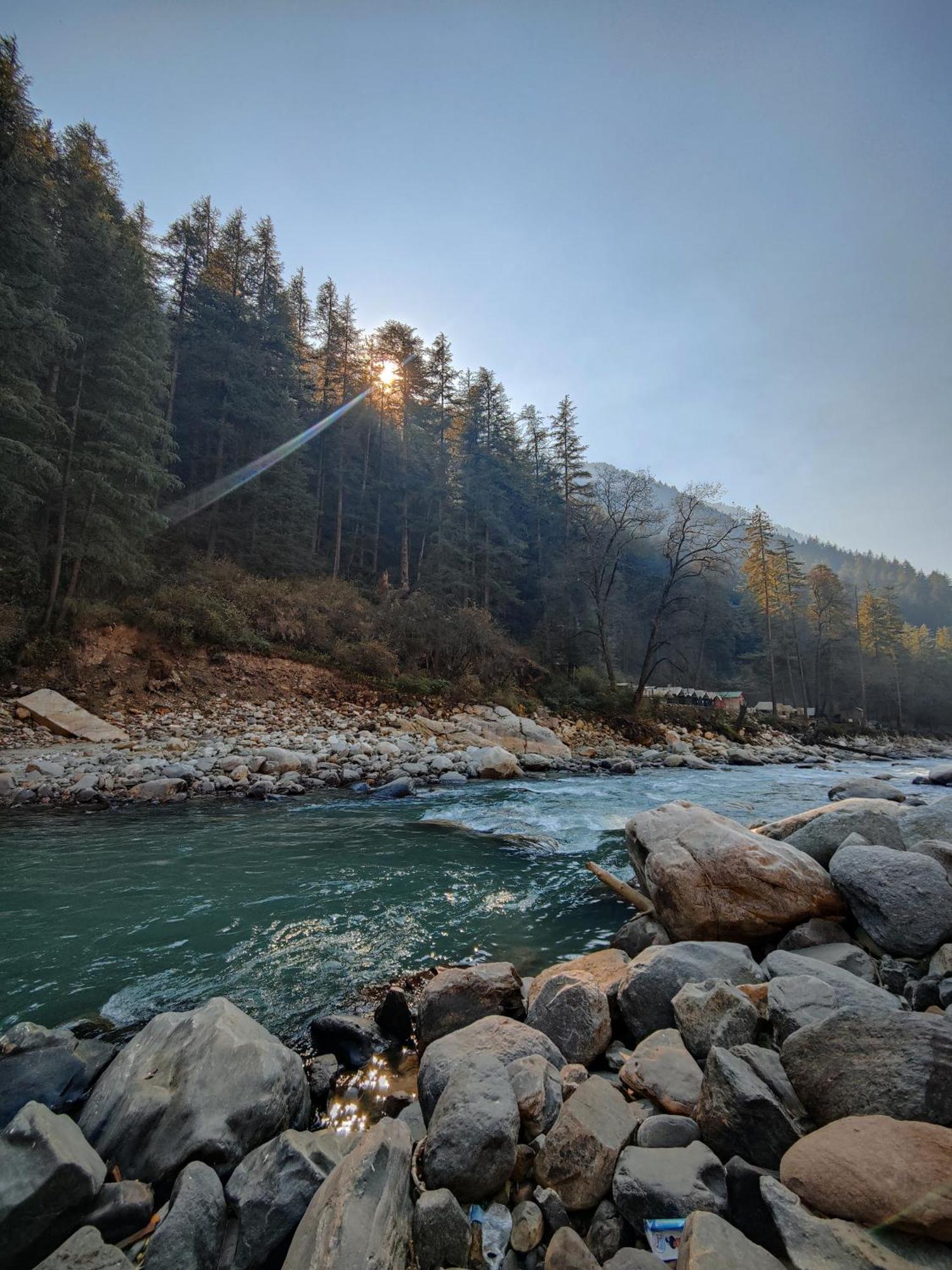 Pandora Riverside Cafe & Stay Kasol Exteriör bild